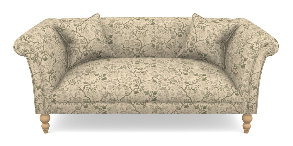 Product photograph of Woodbridge Bespoke 2 5 Seater Sofas In Rhs Collection - Gertrude Jekyll Linen Cotton Blend - Green from Sofas and Stuff Limited