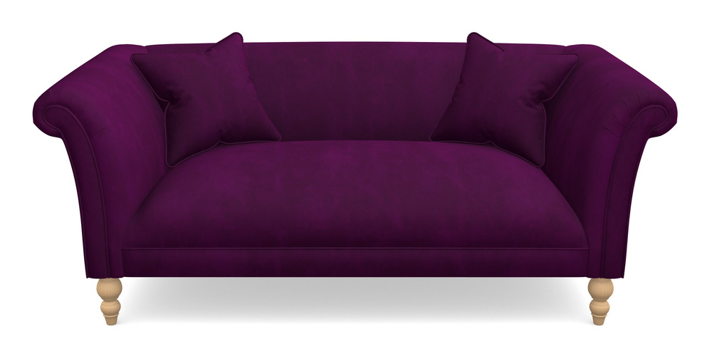 Product photograph of Woodbridge Bespoke 2 5 Seater Sofas In House Clever Velvet - Aubergine from Sofas and Stuff Limited