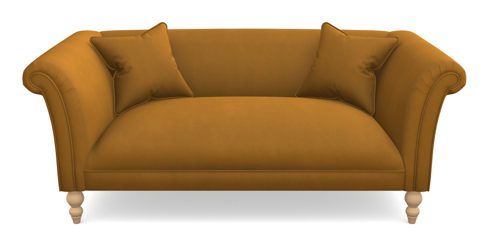 Product photograph of Woodbridge Bespoke 2 5 Seater Sofas In House Clever Velvet - Ochre from Sofas and Stuff Limited