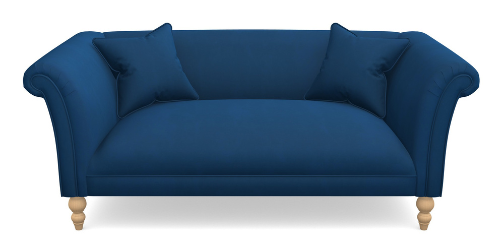 Product photograph of Woodbridge Bespoke 2 5 Seater Sofas In House Clever Velvet - Royal from Sofas and Stuff Limited