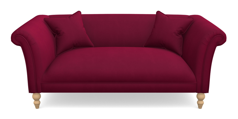 Product photograph of Woodbridge Bespoke 2 5 Seater Sofas In House Clever Velvet - Wine from Sofas and Stuff Limited