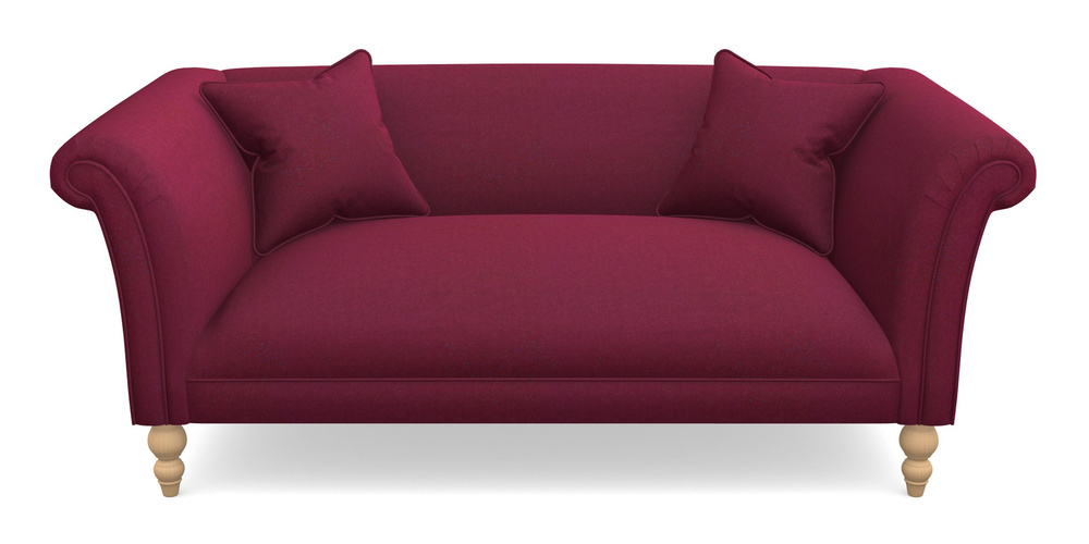 Product photograph of Woodbridge Bespoke 2 5 Seater Sofas In House Velvet - Claret from Sofas and Stuff Limited