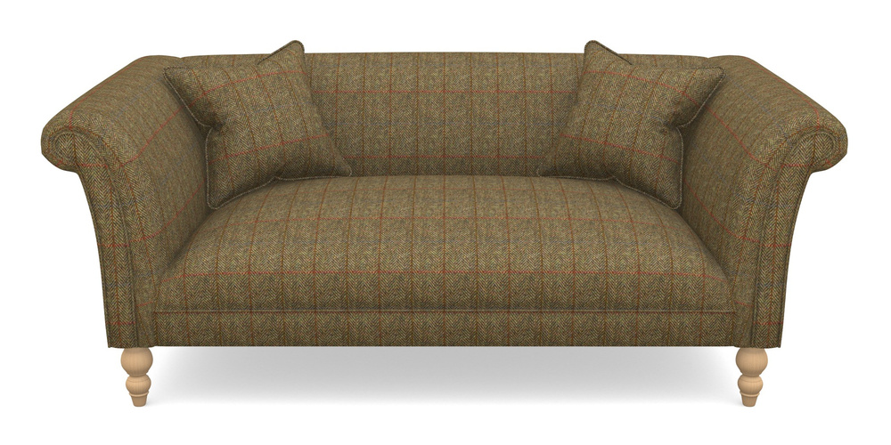 Product photograph of Woodbridge Bespoke 2 5 Seater Sofas In Harris Tweed House - Green from Sofas and Stuff Limited