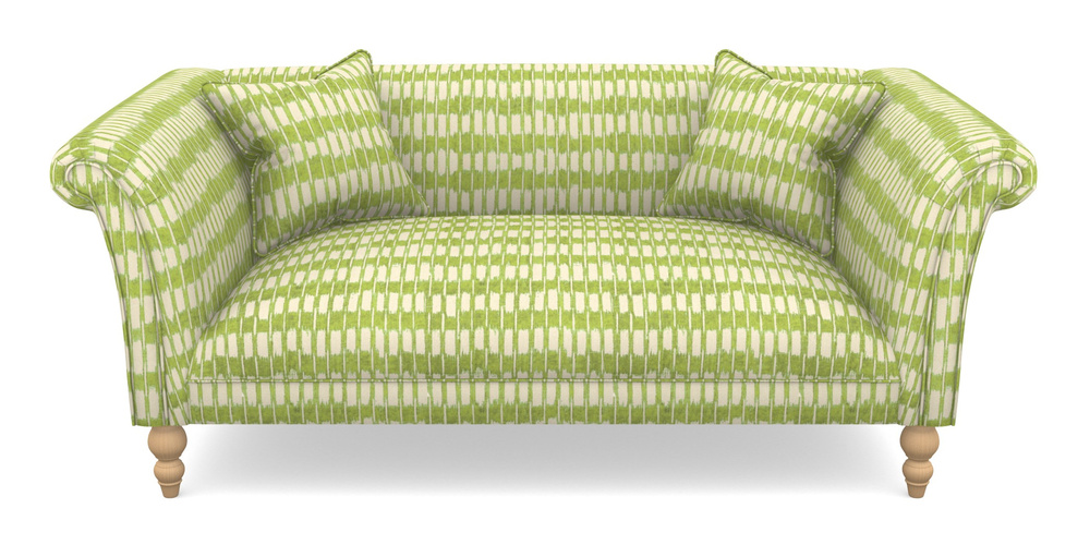 Product photograph of Woodbridge Bespoke 2 5 Seater Sofas In V A Brompton Collection - Ikat - Lime from Sofas and Stuff Limited