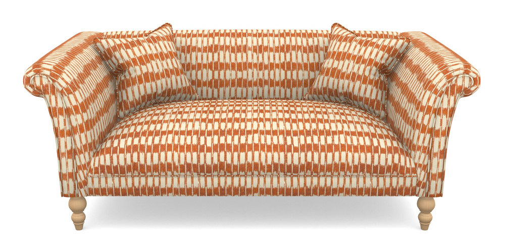 Product photograph of Woodbridge Bespoke 2 5 Seater Sofas In V A Brompton Collection - Ikat - Terracotta from Sofas and Stuff Limited