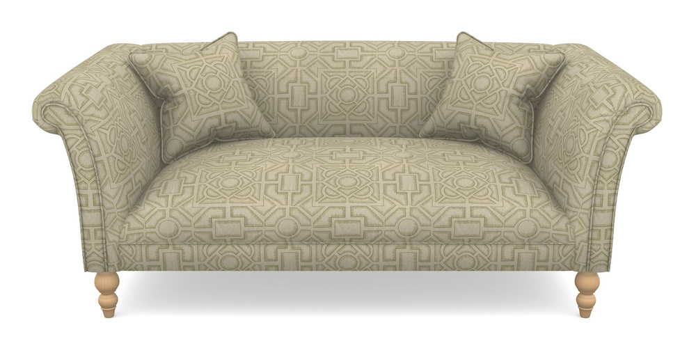 Product photograph of Woodbridge Bespoke 2 5 Seater Sofas In Rhs Collection - Large Knot Garden Linen - Olive from Sofas and Stuff Limited