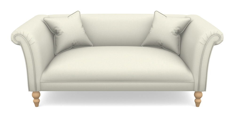 Product photograph of Woodbridge Bespoke 2 5 Seater Sofas In Plain Linen Cotton - Meringue from Sofas and Stuff Limited