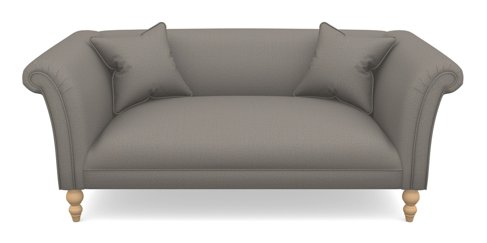 Product photograph of Woodbridge Bespoke 2 5 Seater Sofas In Plain Linen Cotton - Purple Haze from Sofas and Stuff Limited