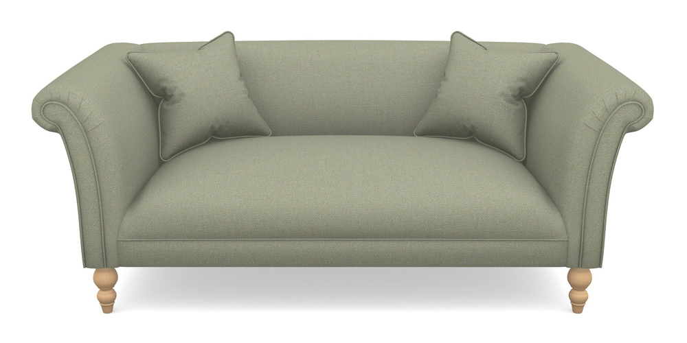 Product photograph of Woodbridge Bespoke 2 5 Seater Sofas In Plain Linen Cotton - Sage from Sofas and Stuff Limited