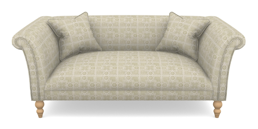 Product photograph of Woodbridge Bespoke 2 5 Seater Sofas In Rhs Collection - Small Knot Garden Cotton Weave - Olive from Sofas and Stuff Limited