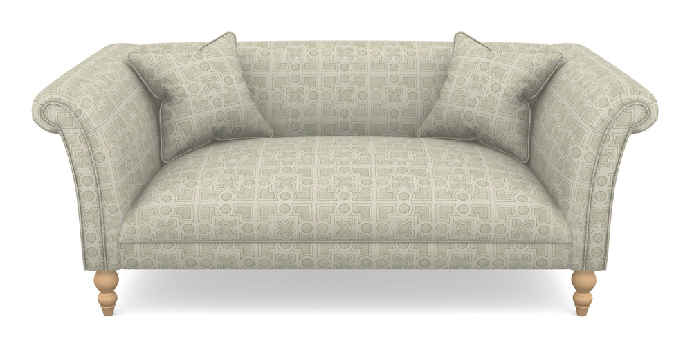 Product photograph of Woodbridge Bespoke 2 5 Seater Sofas In Rhs Collection - Small Knot Garden Cotton Weave - Pistachio from Sofas and Stuff Limited