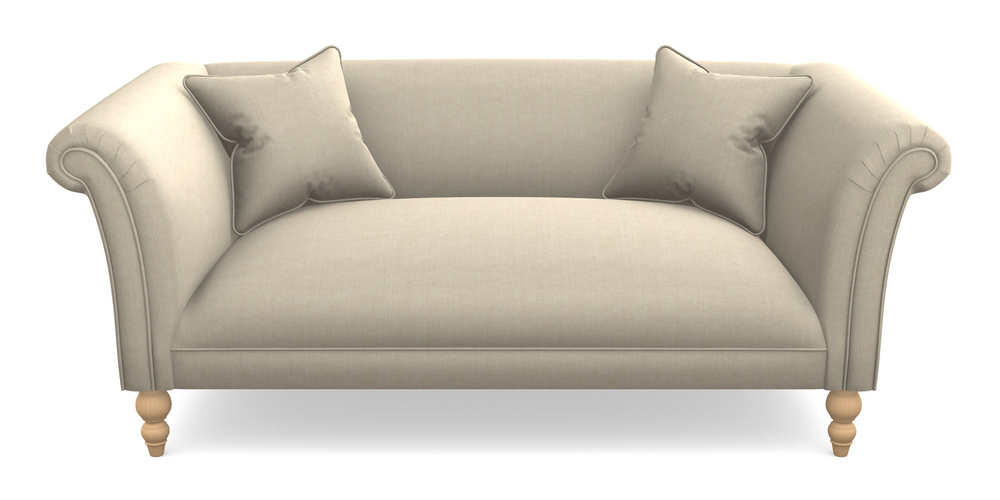 Product photograph of Woodbridge Bespoke 2 5 Seater Sofas In Super Soft Velvet - Hessian from Sofas and Stuff Limited