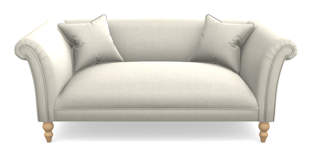 Product photograph of Woodbridge Bespoke 2 5 Seater Sofas In Super Soft Velvet - Linen from Sofas and Stuff Limited