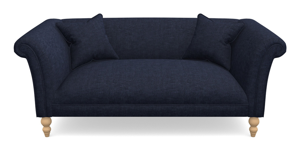 Product photograph of Woodbridge Bespoke 2 5 Seater Sofas In Super Soft Velvet - Navy from Sofas and Stuff Limited