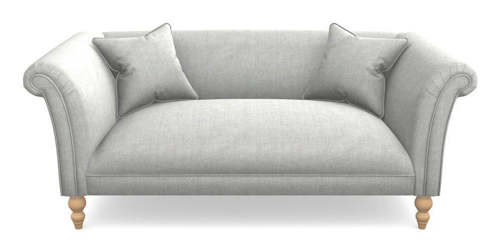 Product photograph of Woodbridge Bespoke 2 5 Seater Sofas In Super Soft Velvet - Silver from Sofas and Stuff Limited