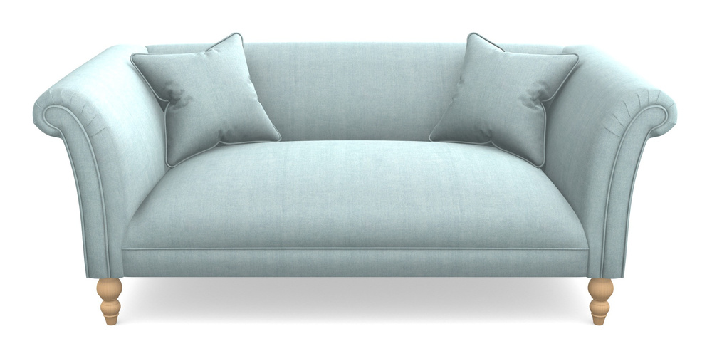 Product photograph of Woodbridge Bespoke 2 5 Seater Sofas In Super Soft Velvet - Sky from Sofas and Stuff Limited