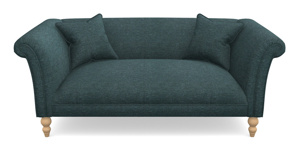 Product photograph of Woodbridge Bespoke 2 5 Seater Sofas In Textured Velvet - Atlantic from Sofas and Stuff Limited