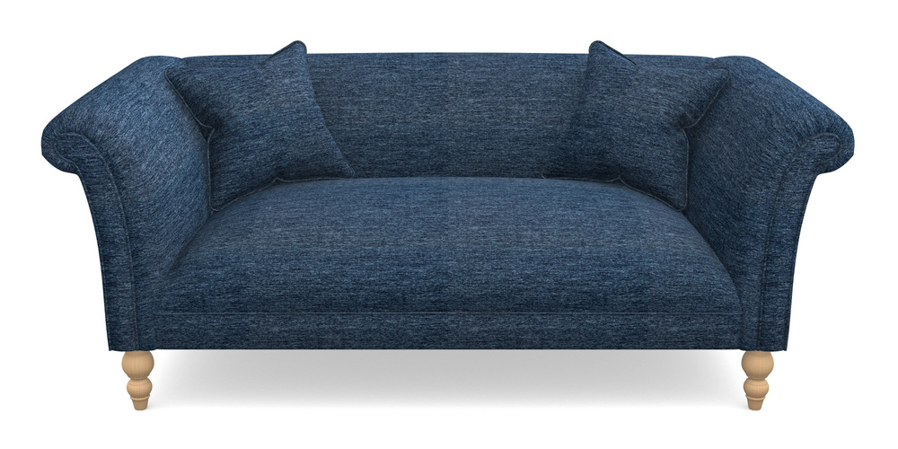 Product photograph of Woodbridge Bespoke 2 5 Seater Sofas In Textured Velvet - Denim from Sofas and Stuff Limited