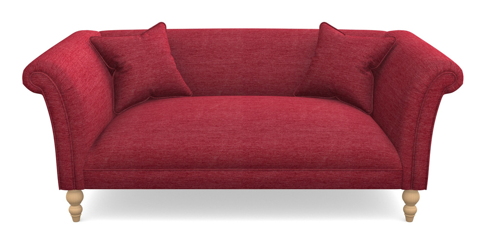 Product photograph of Woodbridge Bespoke 2 5 Seater Sofas In Textured Velvet - Firebrick from Sofas and Stuff Limited