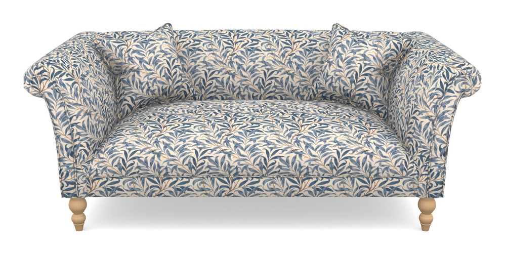 Product photograph of Woodbridge Bespoke 2 5 Seater Sofas In William Morris Collection - Willow Boughs - Woad from Sofas and Stuff Limited