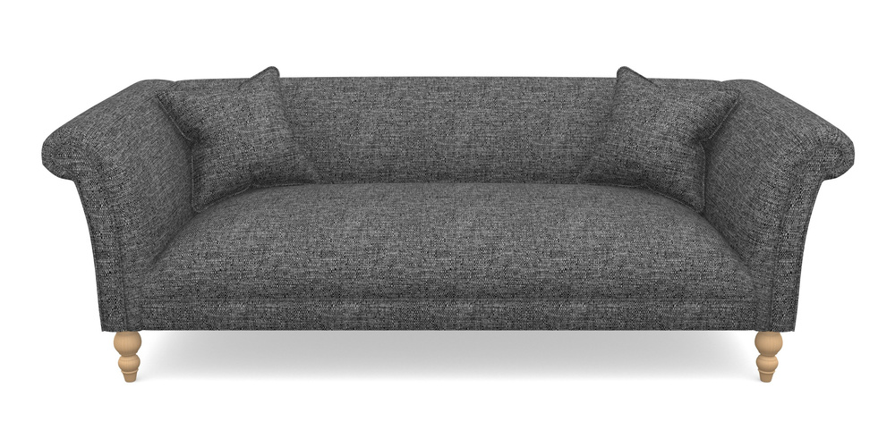 Product photograph of Woodbridge Bespoke 3 Seater Sofas In Aqua Clean Hove - Charcoal from Sofas and Stuff Limited