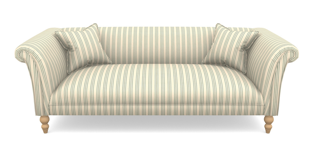 Product photograph of Woodbridge Bespoke 3 Seater Sofas In Cloth 22 - Racing Stripes Ayr - Mint from Sofas and Stuff Limited