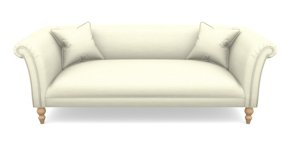 Product photograph of Woodbridge Bespoke 3 Seater Sofas In Basket Weave - Cream from Sofas and Stuff Limited