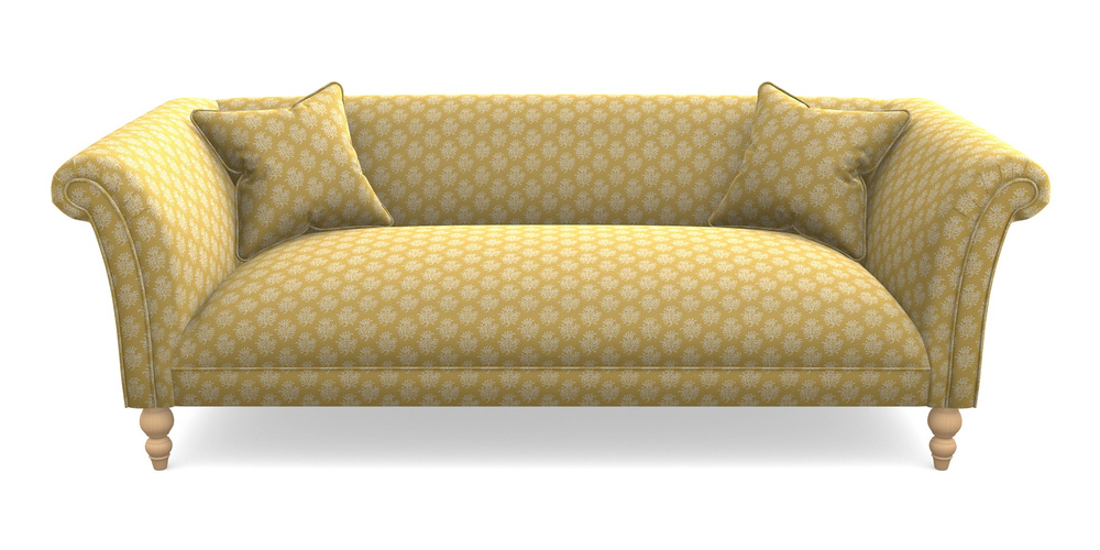 Product photograph of Woodbridge Bespoke 3 Seater Sofas In Cloth 21 - Coral 1 - Canary from Sofas and Stuff Limited