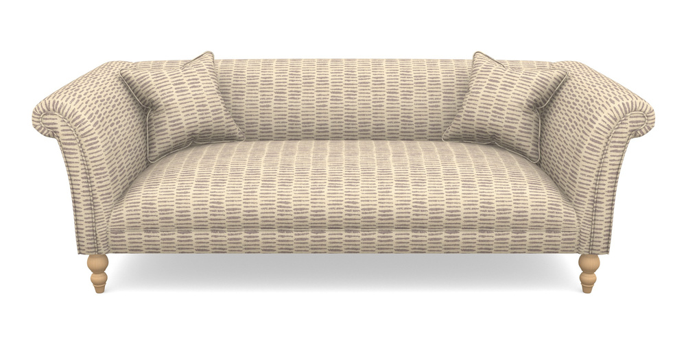 Product photograph of Woodbridge Bespoke 3 Seater Sofas In Cloth 18 Daub - Berry from Sofas and Stuff Limited