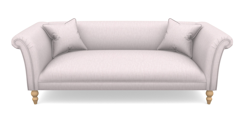 Product photograph of Woodbridge Bespoke 3 Seater Sofas In Clever Cotton Mix - Blush from Sofas and Stuff Limited