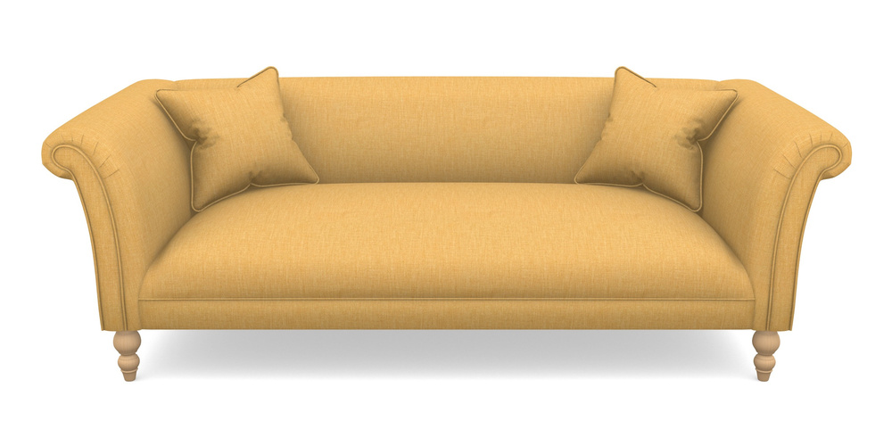 Product photograph of Woodbridge Bespoke 3 Seater Sofas In Clever Cotton Mix - Mustard from Sofas and Stuff Limited