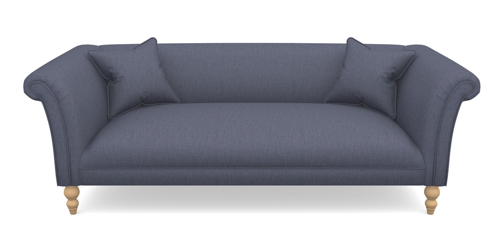 Product photograph of Woodbridge Bespoke 3 Seater Sofas In Clever Cotton Mix - Oxford Blue from Sofas and Stuff Limited