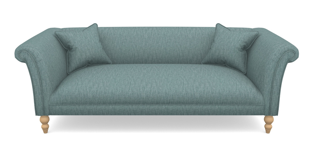 Product photograph of Woodbridge Bespoke 3 Seater Sofas In Clever Cotton Mix - Teal from Sofas and Stuff Limited