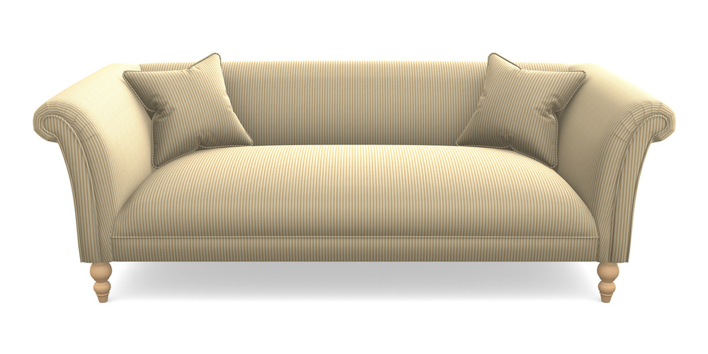 Product photograph of Woodbridge Bespoke 3 Seater Sofas In Cloth 21 - Simple Stripe - Quince from Sofas and Stuff Limited