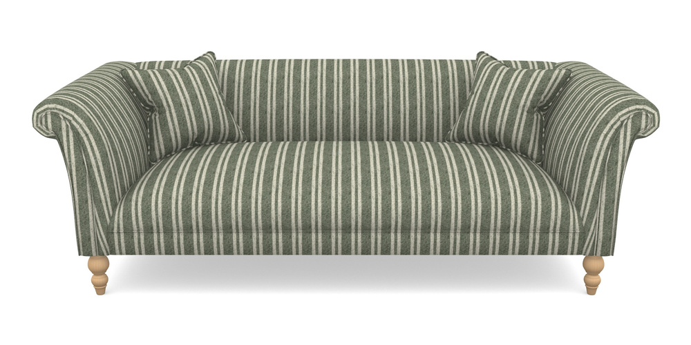 Product photograph of Woodbridge Bespoke 3 Seater Sofas In Cloth 22 - Barcode - Courgette from Sofas and Stuff Limited