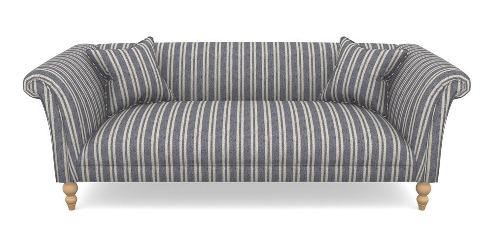 Product photograph of Woodbridge Bespoke 3 Seater Sofas In Cloth 22 - Barcode - Deep Water from Sofas and Stuff Limited