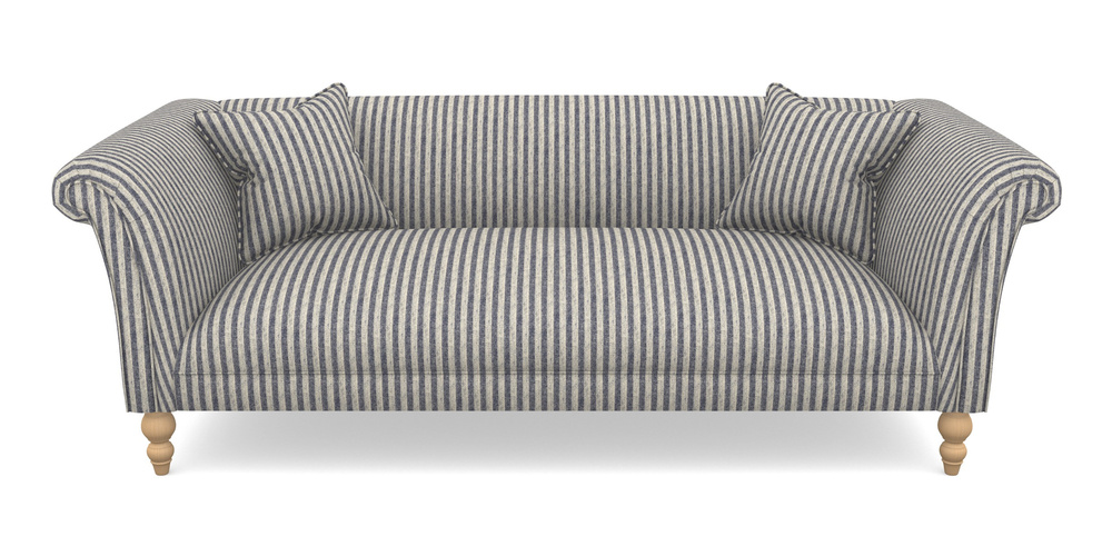 Product photograph of Woodbridge Bespoke 3 Seater Sofas In Cloth 22 - Pinstripe - Deep Water from Sofas and Stuff Limited