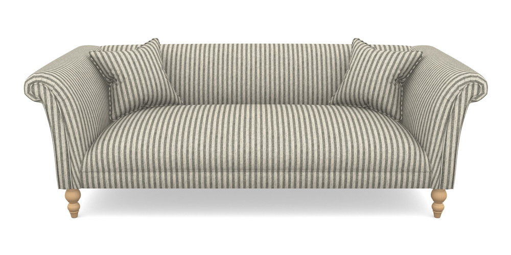 Product photograph of Woodbridge Bespoke 3 Seater Sofas In Cloth 22 - Pinstripe - Seal from Sofas and Stuff Limited