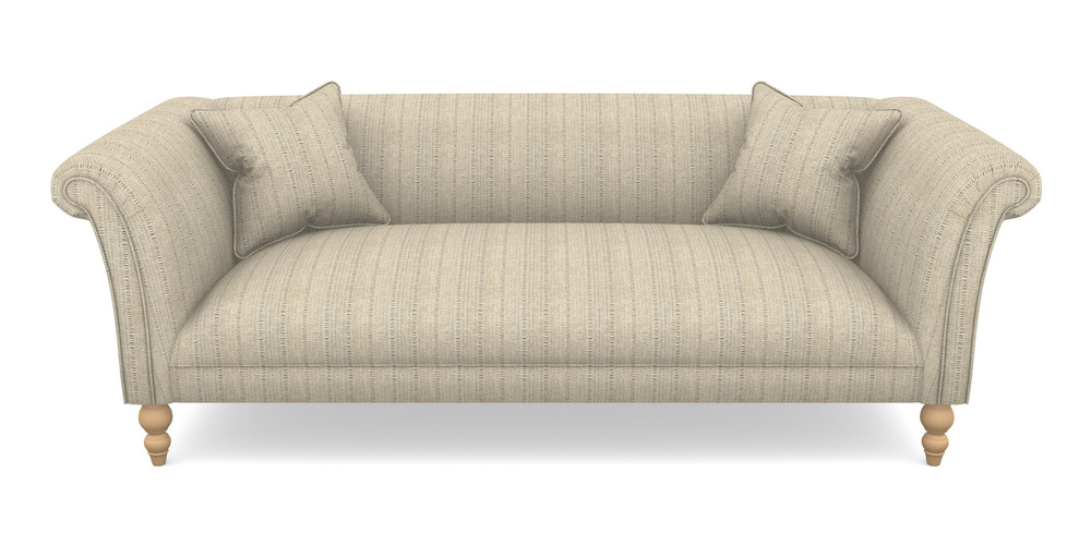 Product photograph of Woodbridge Bespoke 3 Seater Sofas In Cloth 20 - Design 1 - Natural Herringbone from Sofas and Stuff Limited