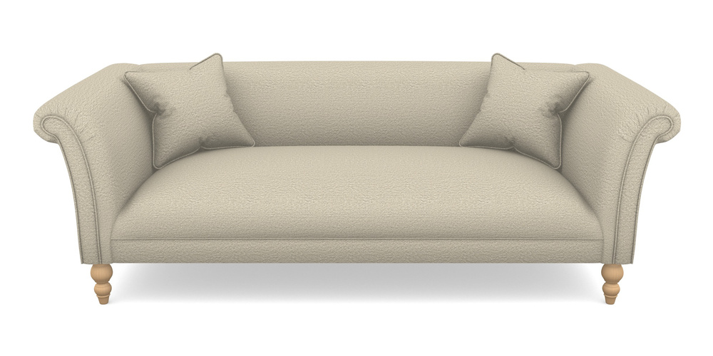 Product photograph of Woodbridge Bespoke 3 Seater Sofas In Cloth 20 - Design 6 - Natural Linen from Sofas and Stuff Limited