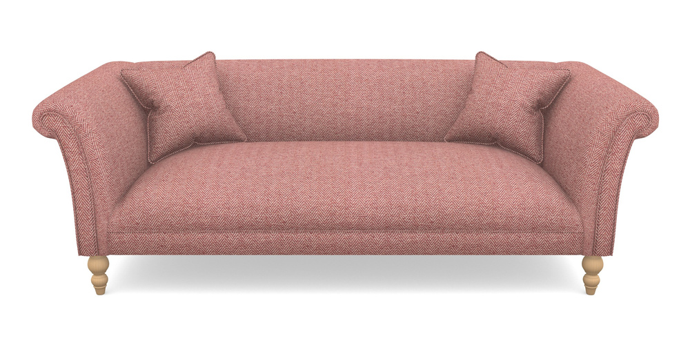 Product photograph of Woodbridge Bespoke 3 Seater Sofas In Dundee Herringbone - Rose from Sofas and Stuff Limited