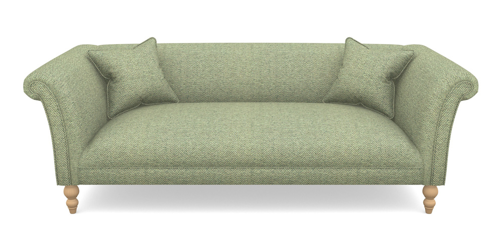 Product photograph of Woodbridge Bespoke 3 Seater Sofas In Dundee Herringbone - Sage from Sofas and Stuff Limited