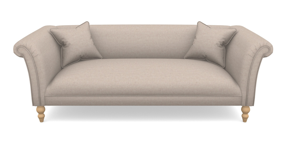 Product photograph of Woodbridge Bespoke 3 Seater Sofas In Easy Clean Plain - Cream from Sofas and Stuff Limited