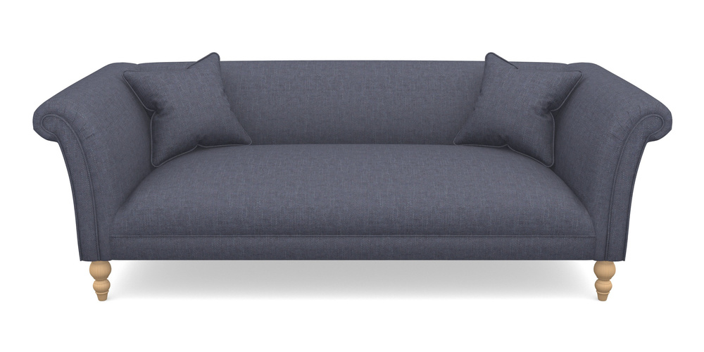 Product photograph of Woodbridge Bespoke 3 Seater Sofas In Easy Clean Plain - Navy from Sofas and Stuff Limited