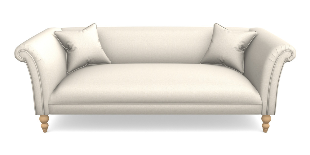 Product photograph of Woodbridge Bespoke 3 Seater Sofas In Eco Washable Cotton - Parchment from Sofas and Stuff Limited