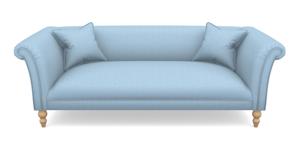 Product photograph of Woodbridge Bespoke 3 Seater Sofas In Eco Washable Cotton - Sky from Sofas and Stuff Limited