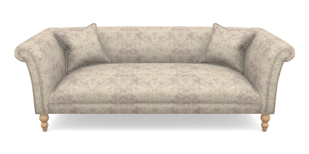 Product photograph of Woodbridge Bespoke 3 Seater Sofas In Grace Linen - Grape from Sofas and Stuff Limited