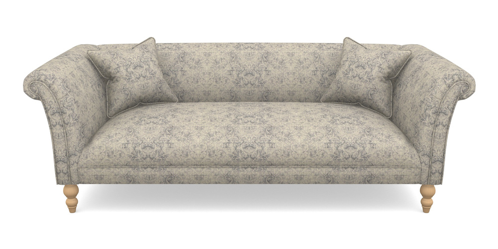 Product photograph of Woodbridge Bespoke 3 Seater Sofas In Grace Linen - Sapphire from Sofas and Stuff Limited