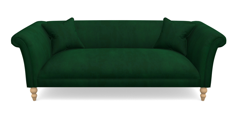 Product photograph of Woodbridge Bespoke 3 Seater Sofas In House Clever Velvet - Fern from Sofas and Stuff Limited