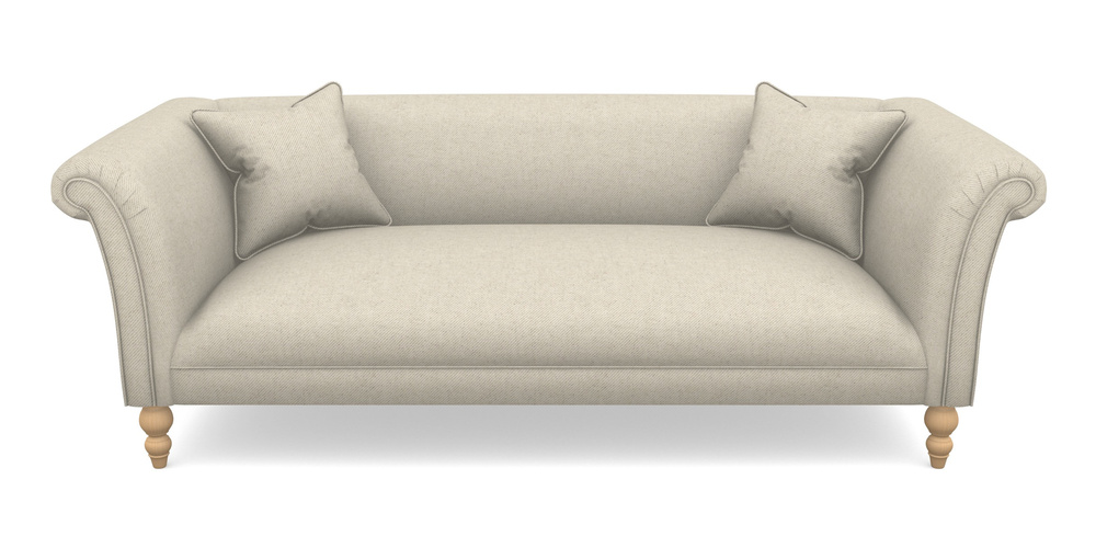 Product photograph of Woodbridge Bespoke 3 Seater Sofas In House Linen 1 - Natural from Sofas and Stuff Limited